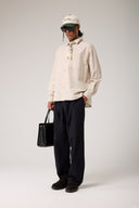 Cep Nakışlı Poplin Gömlek