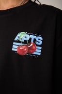 Cherry Baskılı T- shirt