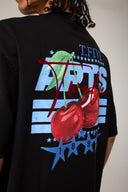 Cherry Baskılı T- shirt