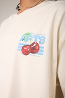 Cherry Baskılı T- shirt