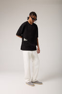 Çiçek Baskılı Basic T- shirt