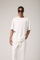 Çiçek Baskılı Basic T- shirt