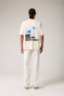 Çiçek Baskılı Basic T- shirt