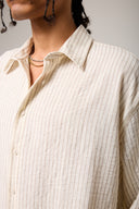 Çizgili Uzun Kollu Gömlek