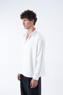 Çizgili Yıkama Efektli Gömlek