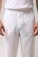 Comfort Fıt Keten Pantolon