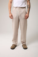 Comfort Fıt Keten Pantolon