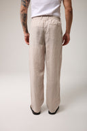 Comfort Fıt Keten Pantolon