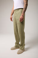 Comfort Fıt Keten Pantolon