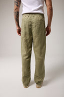 Comfort Fıt Keten Pantolon
