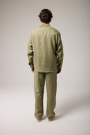 Comfort Fıt Keten Pantolon