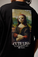 Cute Lisa Baskılı T-shırt
