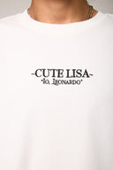 Cute Lisa Baskılı T-shırt
