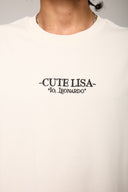 Cute Lisa Baskılı T-shırt