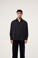 Dokulu Yıkamalı Gömlek