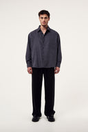 Dokulu Yıkamalı Gömlek