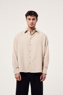 Dokulu Yıkamalı Gömlek