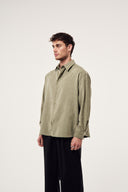 Dokulu Yıkamalı Gömlek