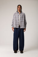 Ekose Desen Baskılı Gömlek