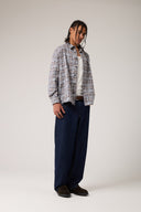 Ekose Desen Baskılı Gömlek