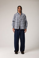 Ekose Desen Baskılı Gömlek