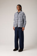 Ekose Desen Baskılı Gömlek