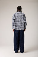 Ekose Desen Baskılı Gömlek