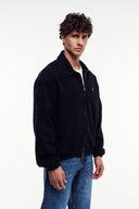 Fermuarlı Denim Ceket