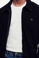 Fermuarlı Denim Ceket