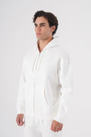 Fermuarlı Kapüşonlu Sweatshirt
