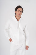 Fermuarlı Kapüşonlu Sweatshirt