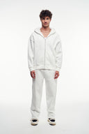 Fermuarlı Kapüşonlu Sweatshirt