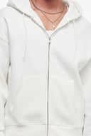 Fermuarlı Kapüşonlu Sweatshirt