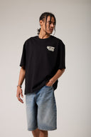 Flok Baskılı T- shirt