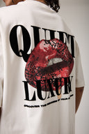 Flok Baskılı T- shirt