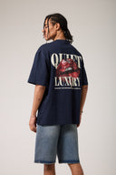 Flok Baskılı T- shirt