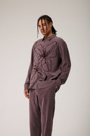 Flowers Flok Baskılı Takım