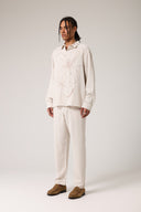 Flowers Flok Baskılı Gömlek