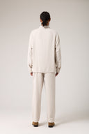 Flowers Flok Baskılı Gömlek