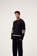 Game Over Baskılı Oversize Kazak