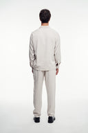 Geniş Paça Dokulu Pantolon