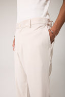 Geniş Paça Dokulu Pantolon