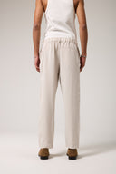 Geniş Paça Dokulu Pantolon