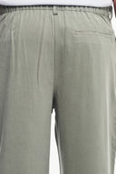 Geniş Paça Pileli Pantolon