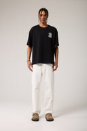 Grafik Baskılı Oversize T- shirt