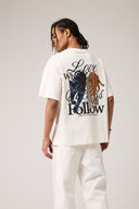 Grafik Baskılı Oversize T- shirt