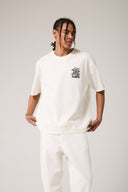 Grafik Baskılı Oversize T- shirt