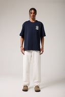 Grafik Baskılı Oversize T- shirt