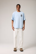 Grafik Baskılı Oversize T- shirt