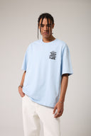 Grafik Baskılı Oversize T- shirt